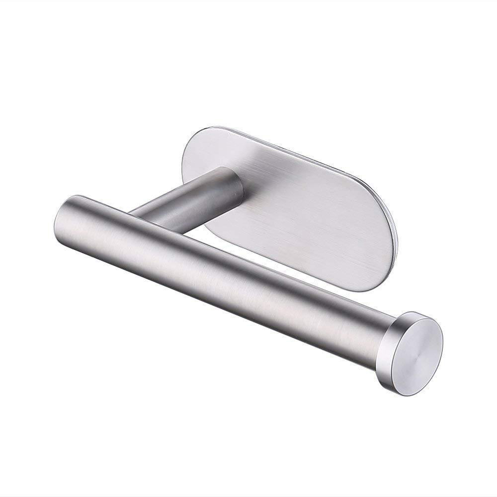 Wall Mounted Self Adhesive Bathing Shelf Kitchen Toilet Paper Holder Hanger Towel Holder Bathroom Accessories