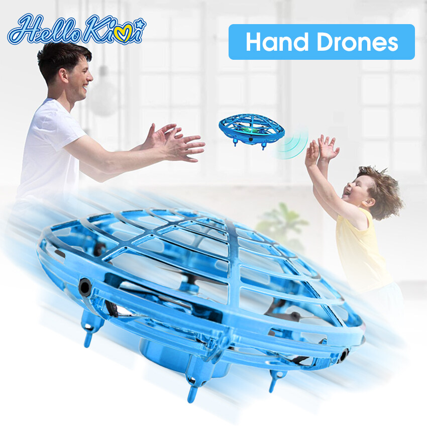 HelloKimi flying orb Flying Ball Spinner Toy Christmas gift flying spinner mini drone Mini Hand Controlled 360° Toys Fly Orb Rotating Magic Drone Flying Boomerang Balls Hand Controlled Fidget Toys for