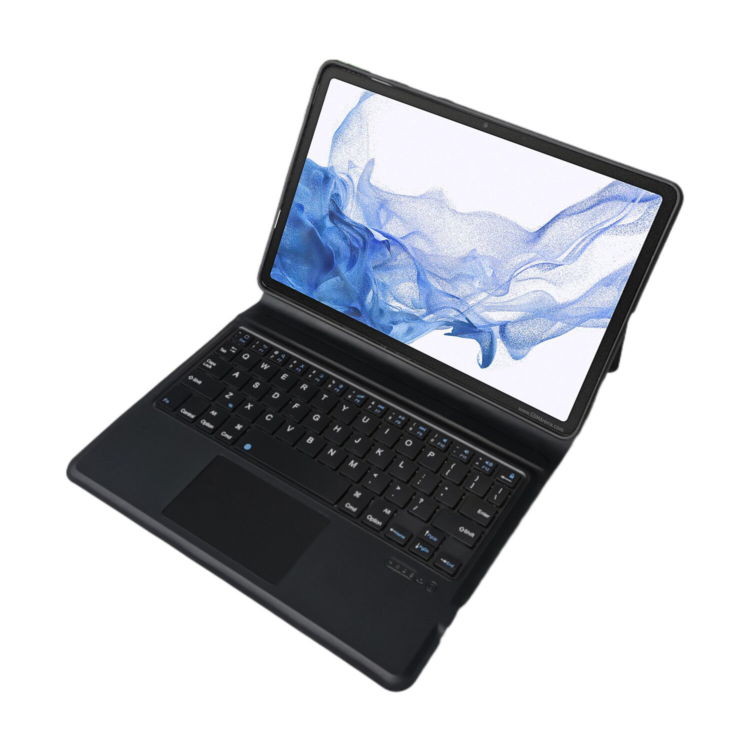 Wireless Bluetooth Keyboard Case for Samsung Galaxy Tab S8 SM-X700 S7 SM-T870 with Touchpad Keyboard Casing Cover