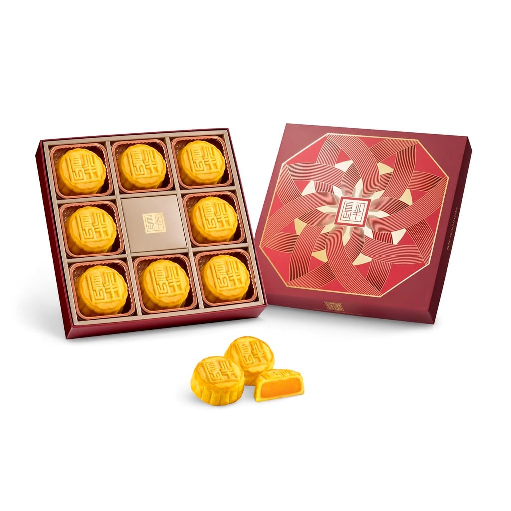 Mini Custard Mooncakes