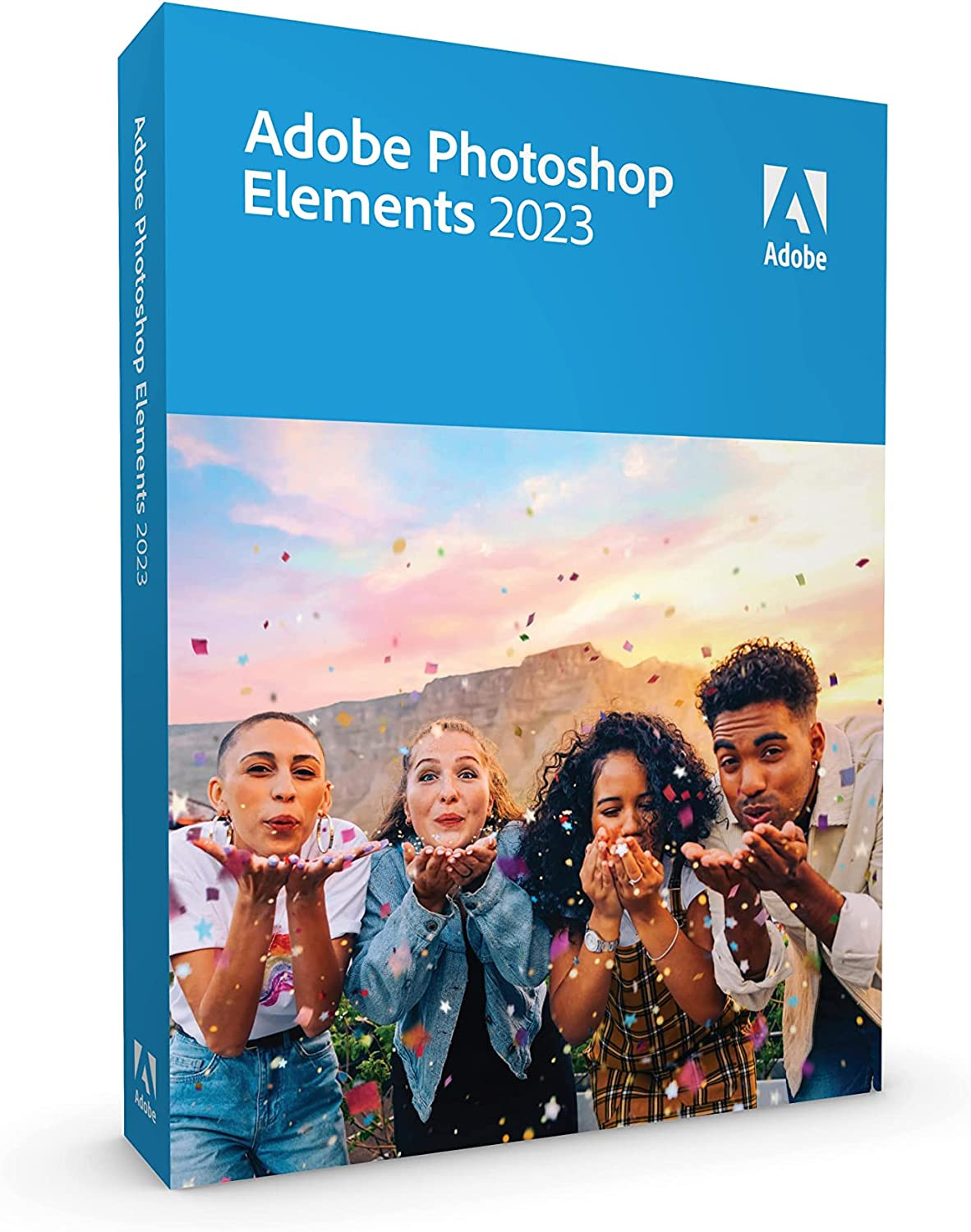 Adobe Photoshop Elements 2023 | PC/Mac Box | Photo Editing Software
